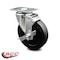 Service Caster 5 Inch Soft Rubber Wheel Swivel Top Plate Caster with Brake SCC-20S514-SRS-TLB-TP2 - alternate 5